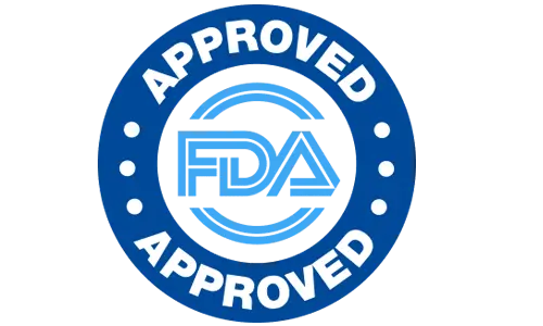 FDA registered facility badge