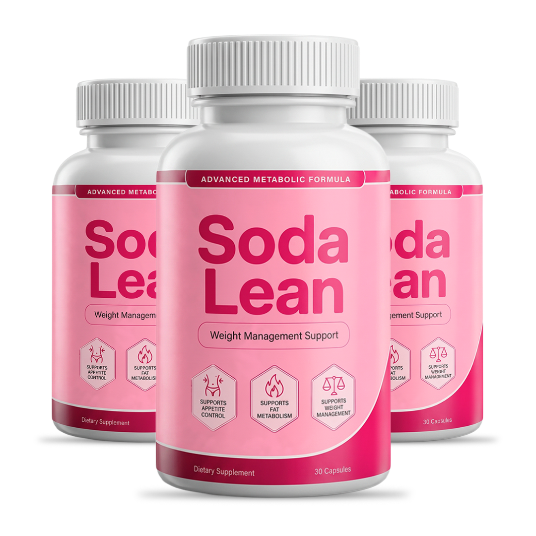 Sodalean 3 bottle package